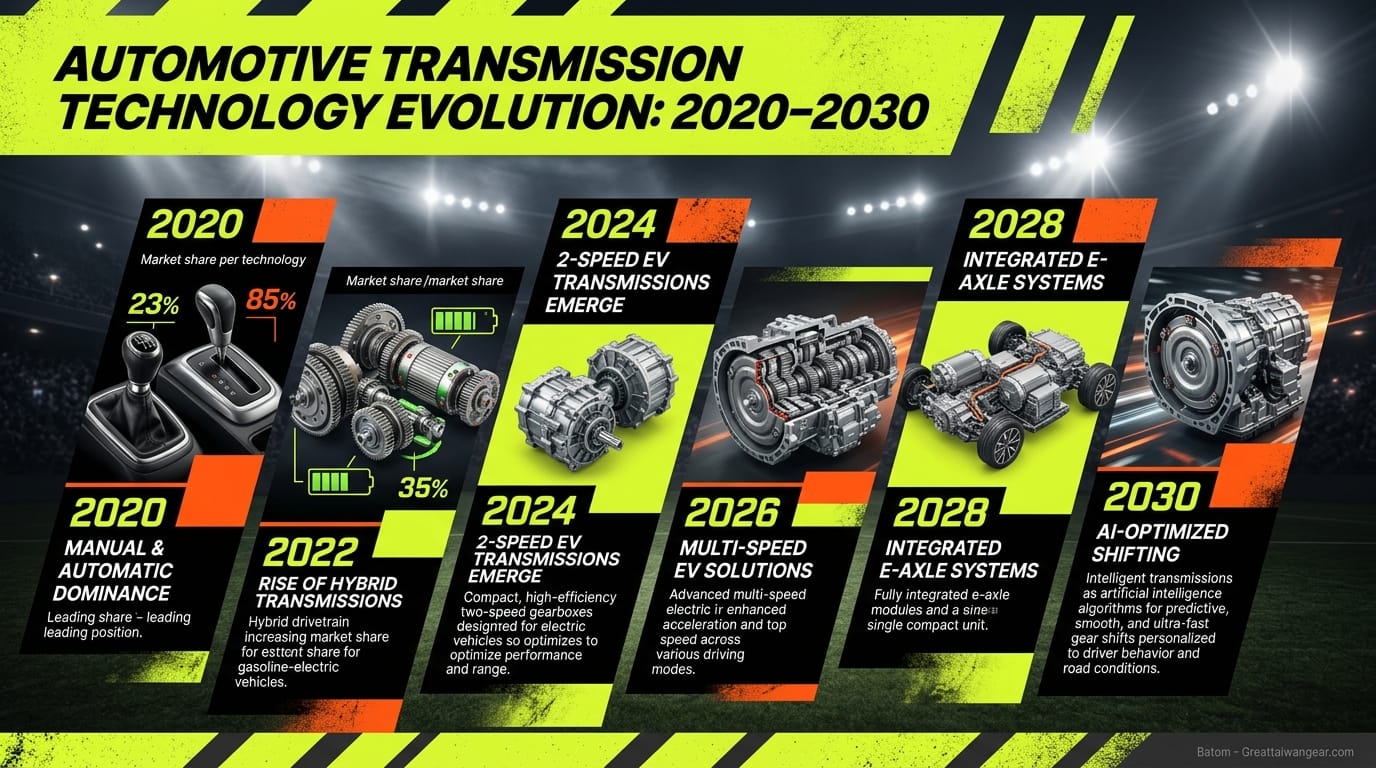 EV Transmission Market Growth Trajectory 2024-2033
