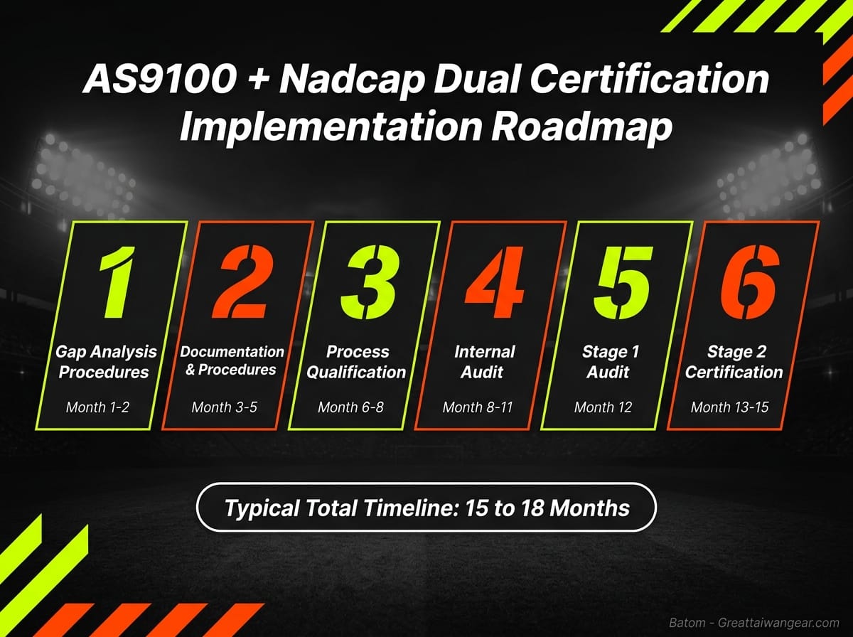 Dual certification timeline, cost, and business impact