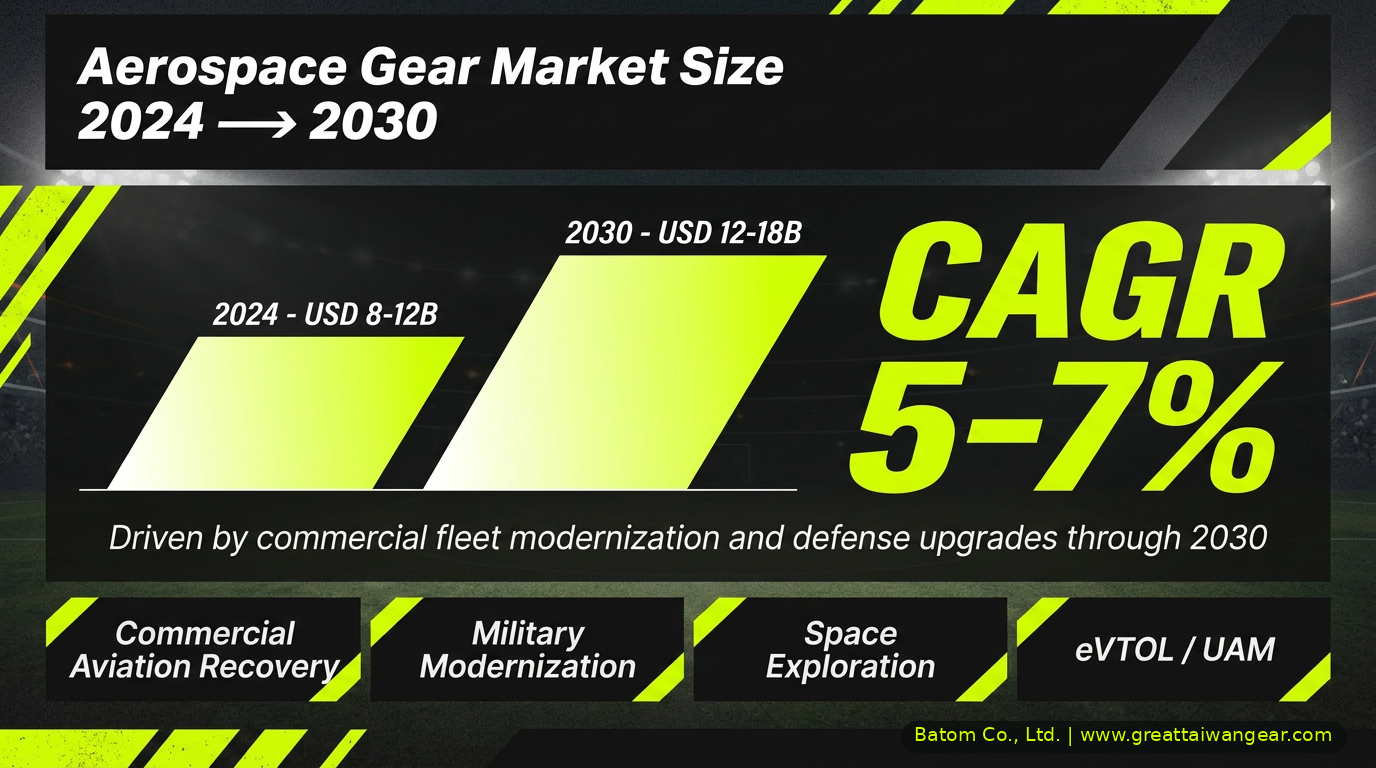 Aerospace gear market size and growth forecast