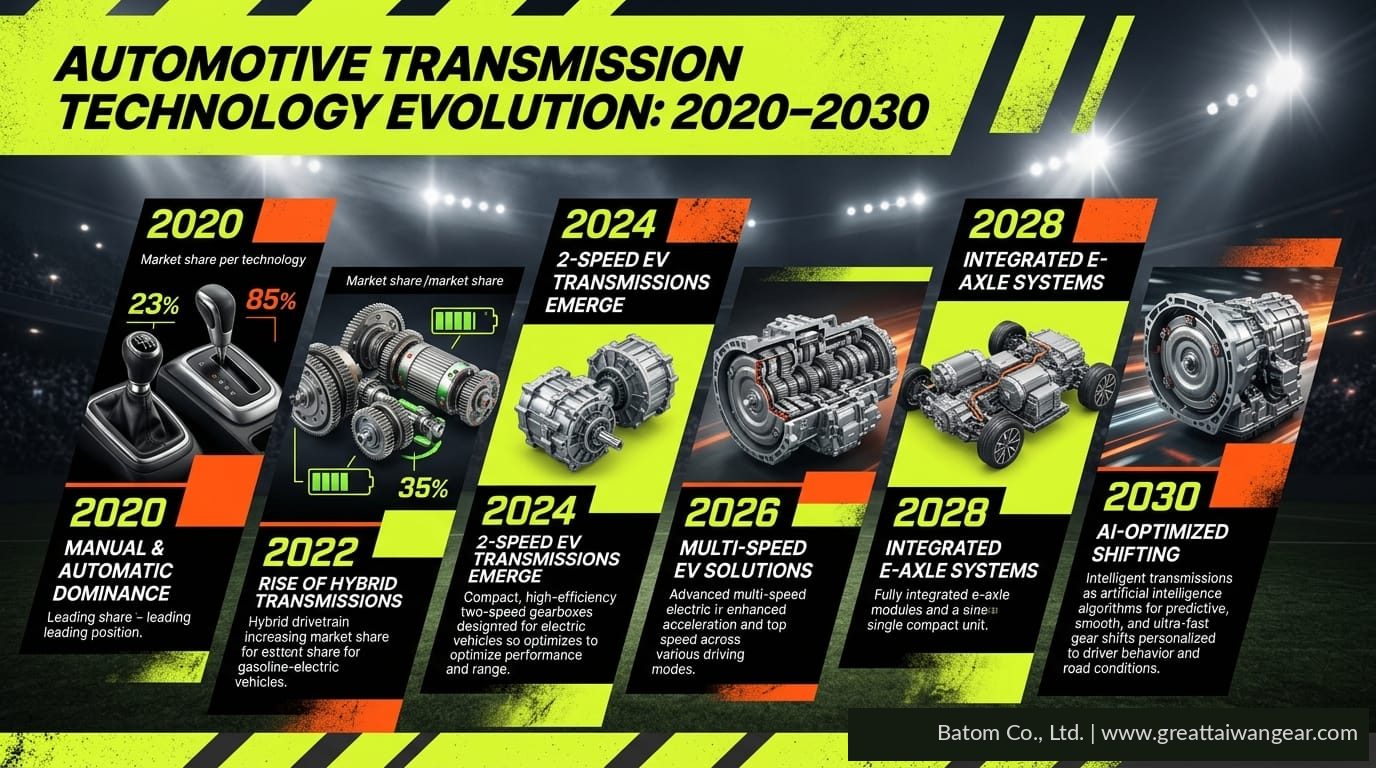 EV Transmission Market Growth Trajectory 2024-2033