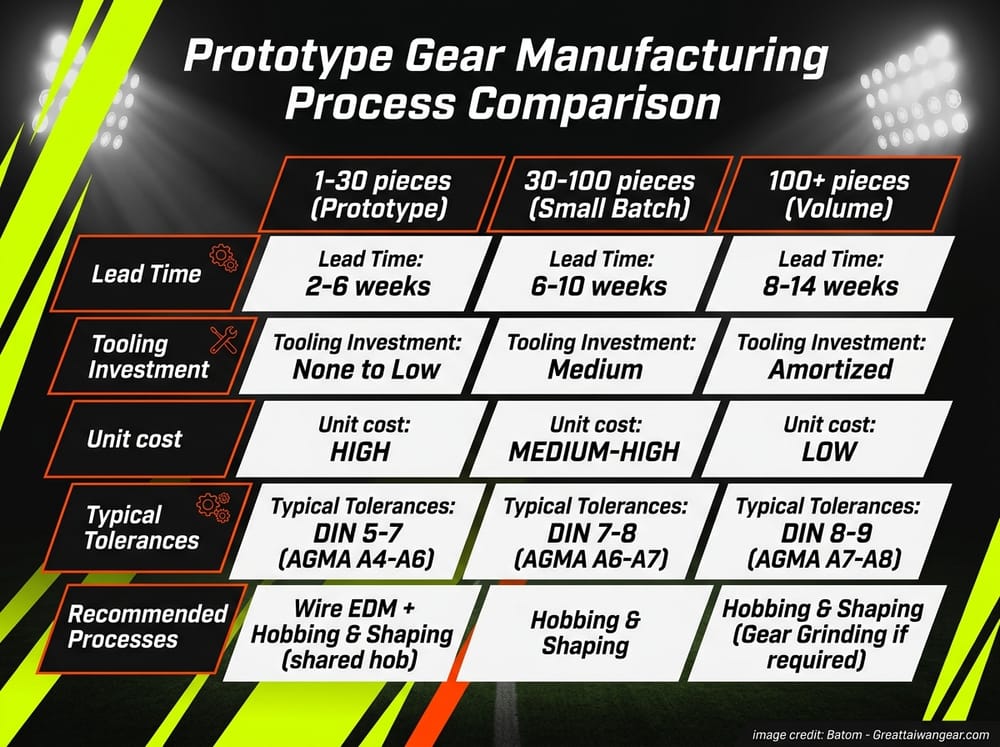Low MOQ Gear Manufacturing: How to Order Prototype & Small Batch Gears ...